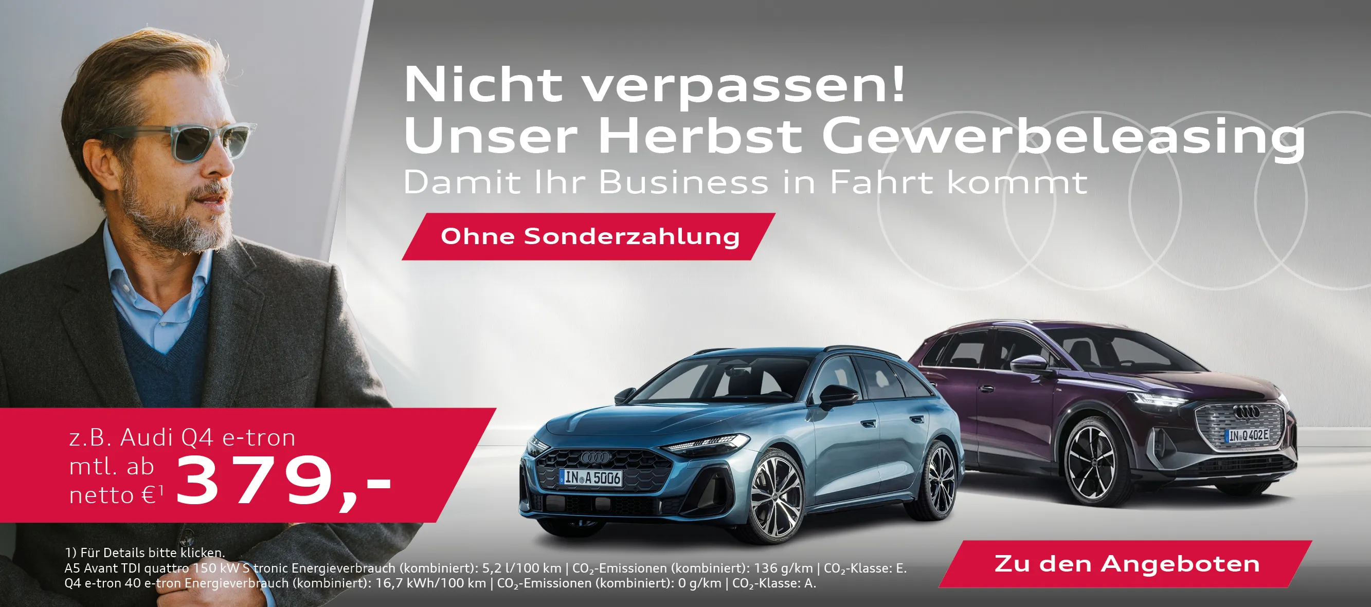 Audi Herbst Deals Gewerbe