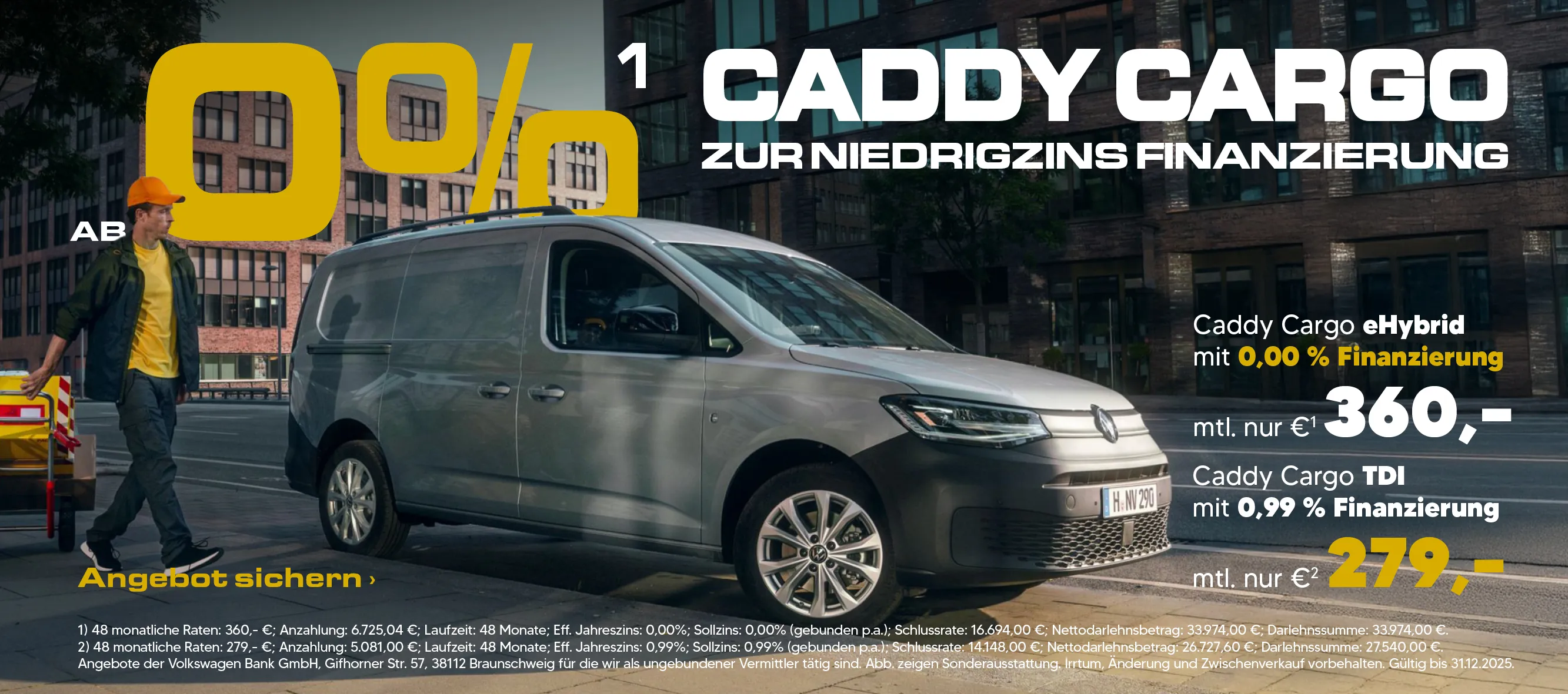 Caddy Cargo Finanzierung