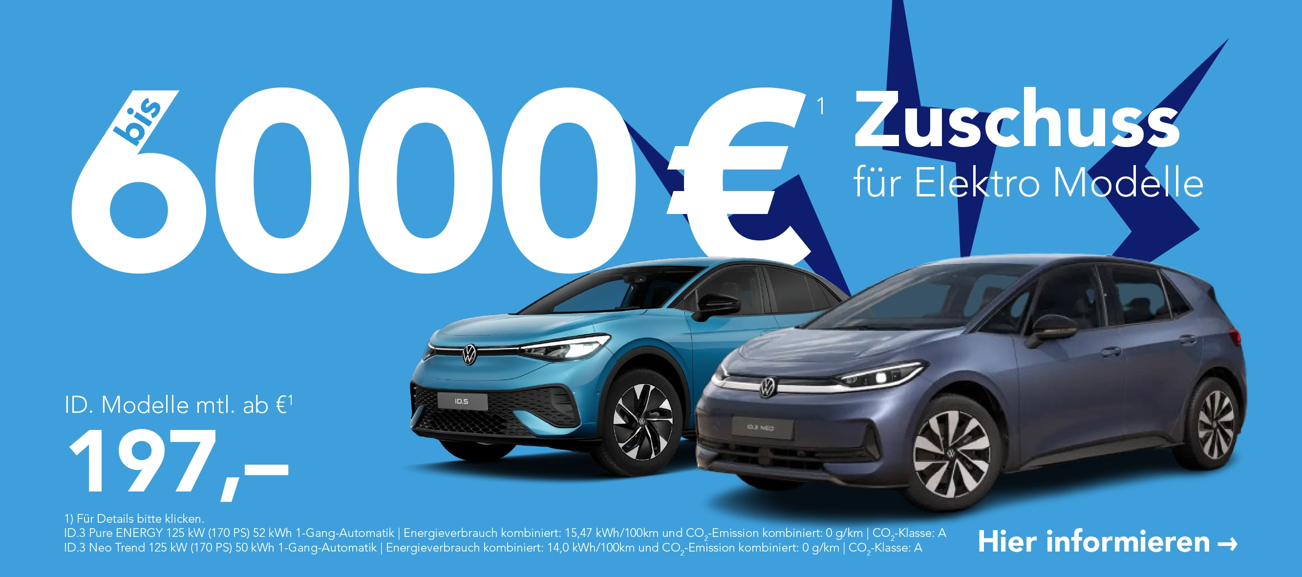 VW Elektro Prämien