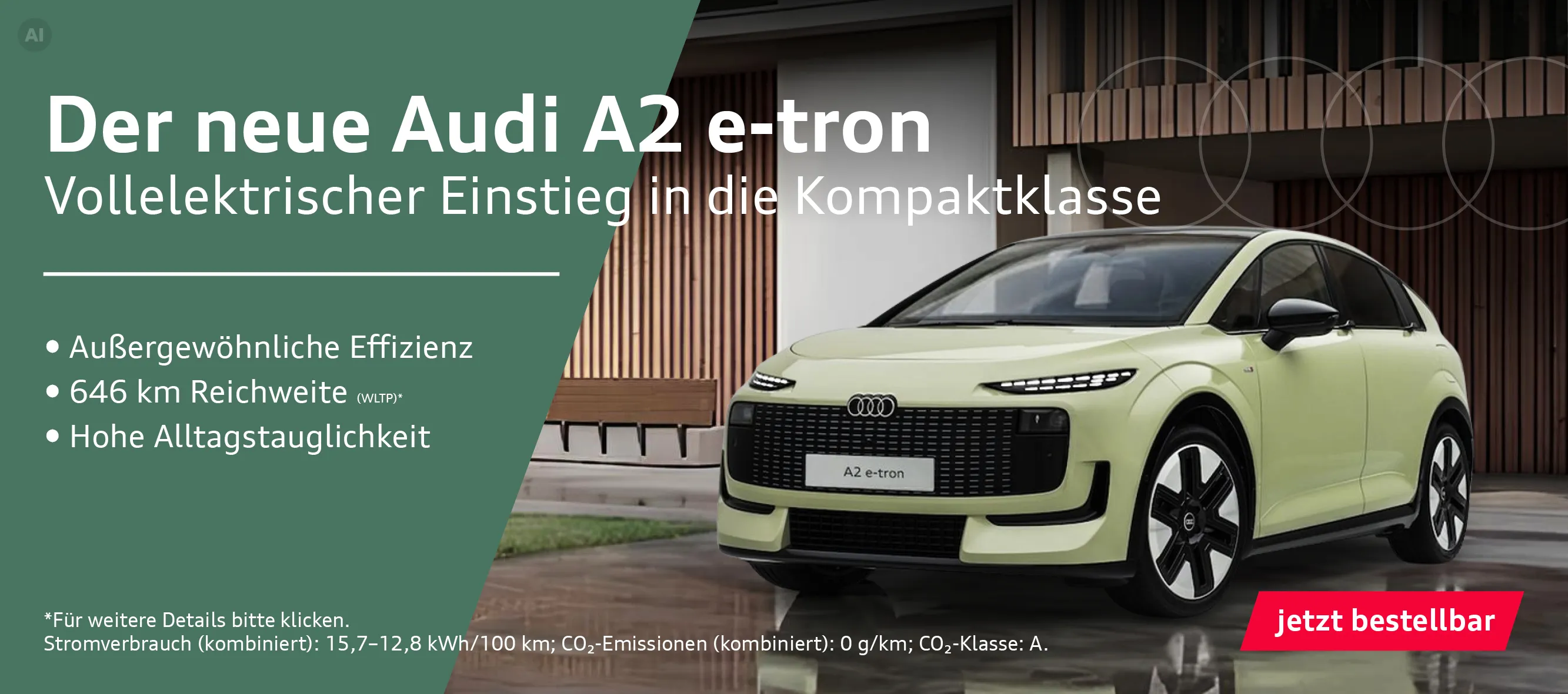 Der neue Audi A2 e-tron