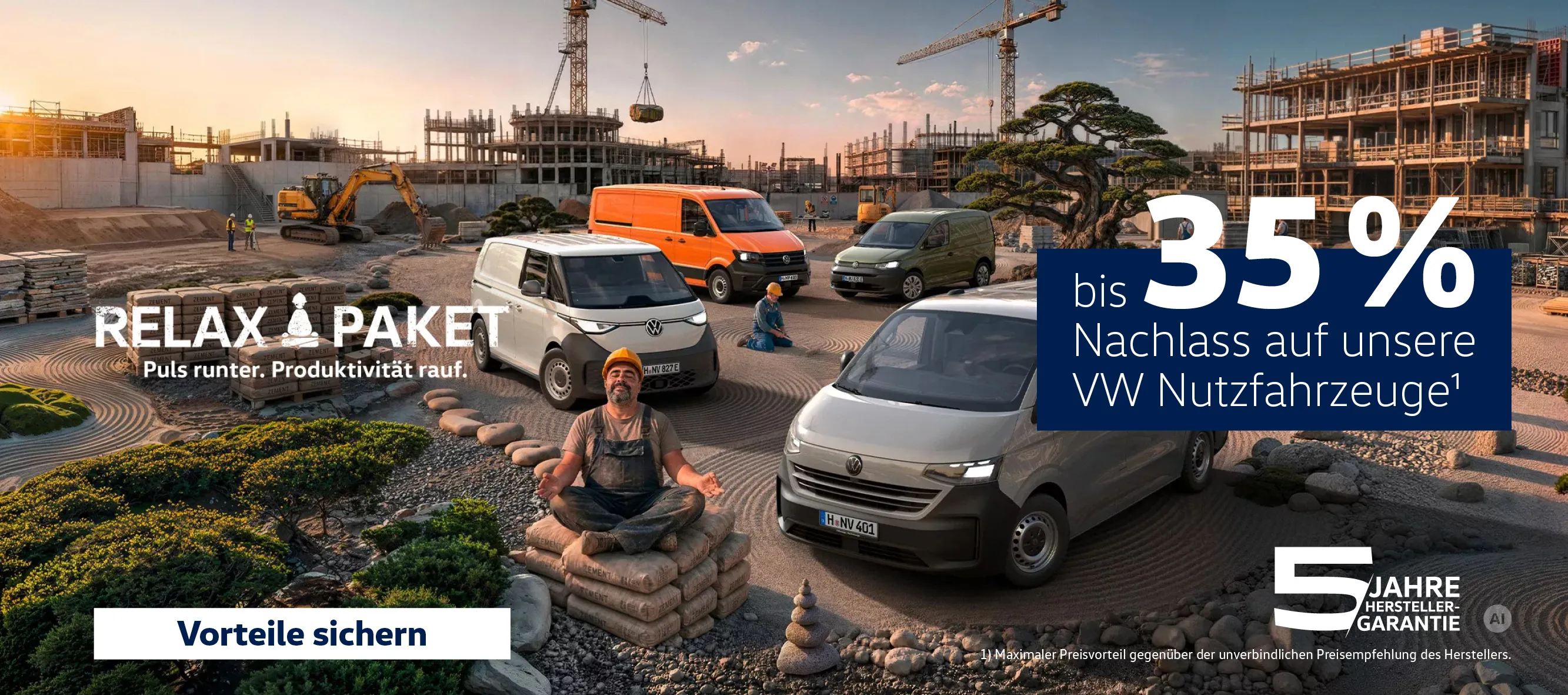 VW Relax Paket Commerce