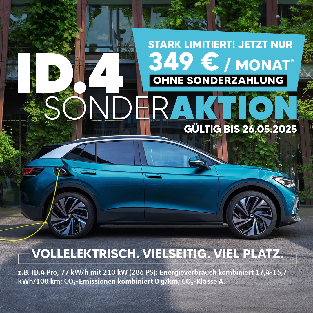 BB-ID-4-Sonderleasing VW ID.4 Sonderaktion bis 26.05.2025