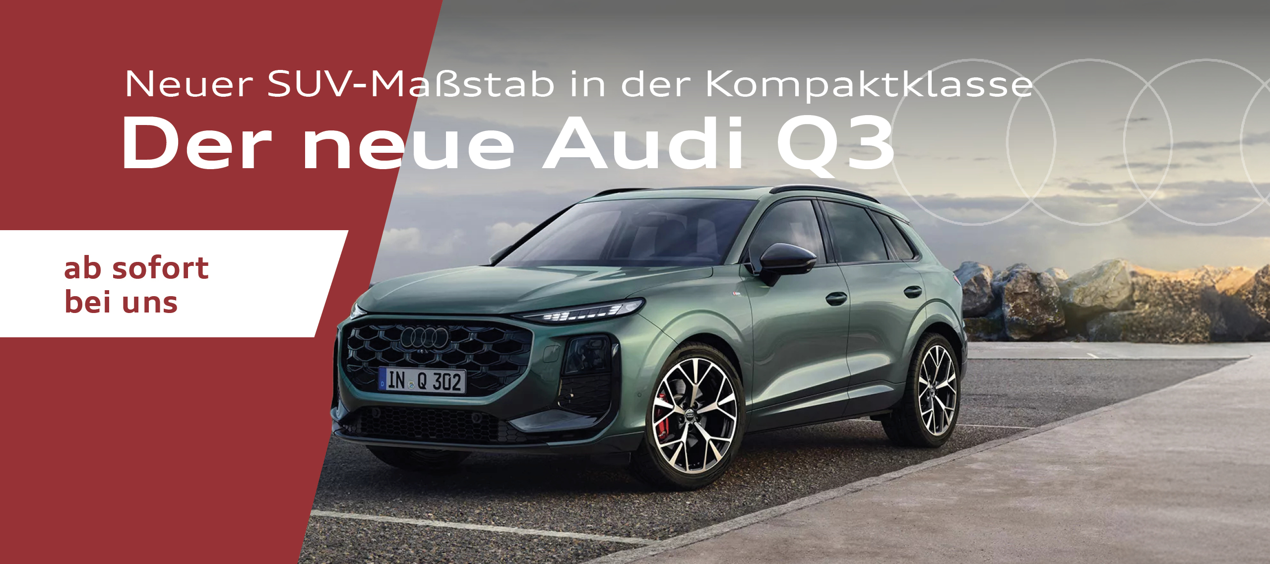 HEADER DESKTOP Der neue Audi Q3