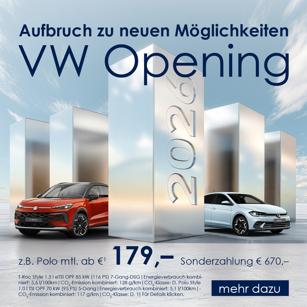 VW Opening VW Opening