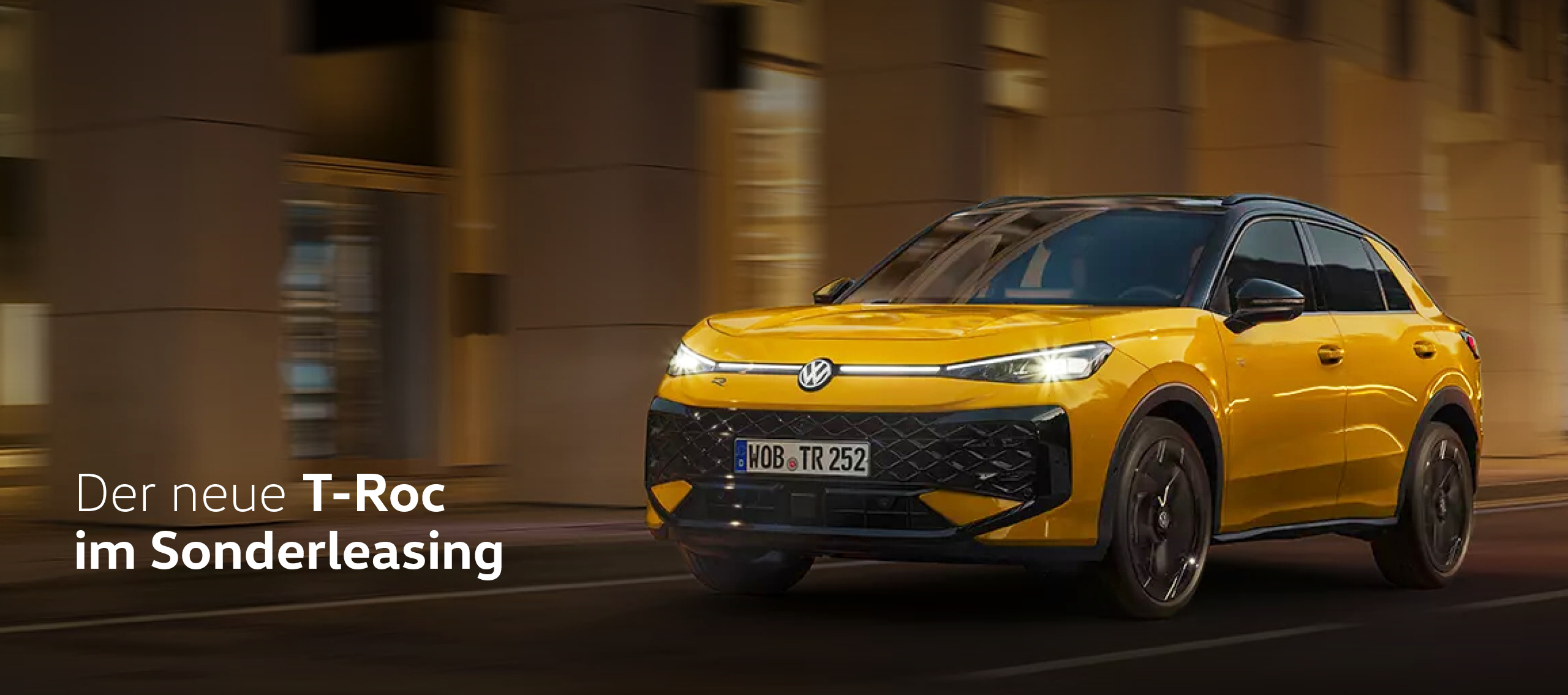 Der neue T-Roc für Privatkunden Der neue T-Roc für Privatkunden
