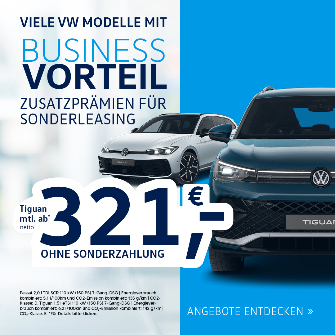 Volkswagen Gewerbeleasing