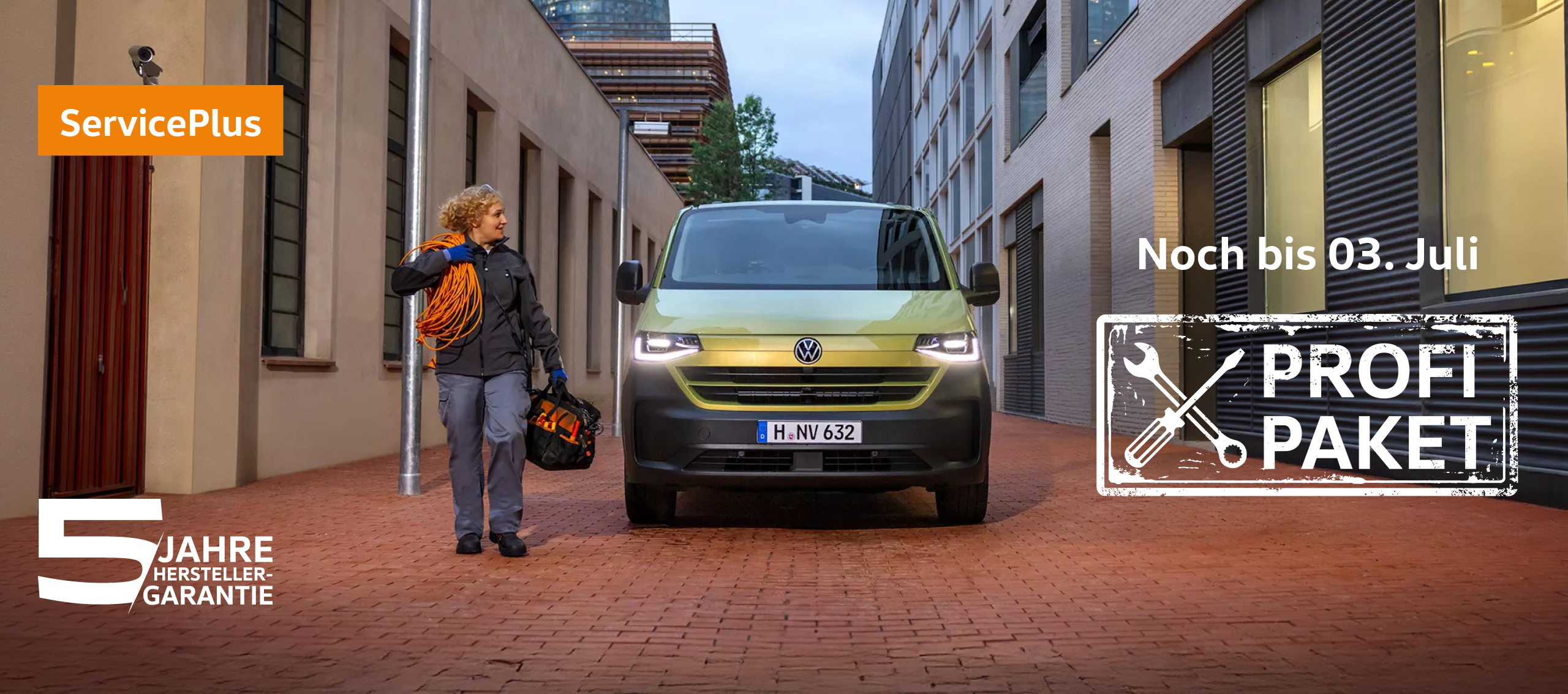 VW Transporter Profi Paket