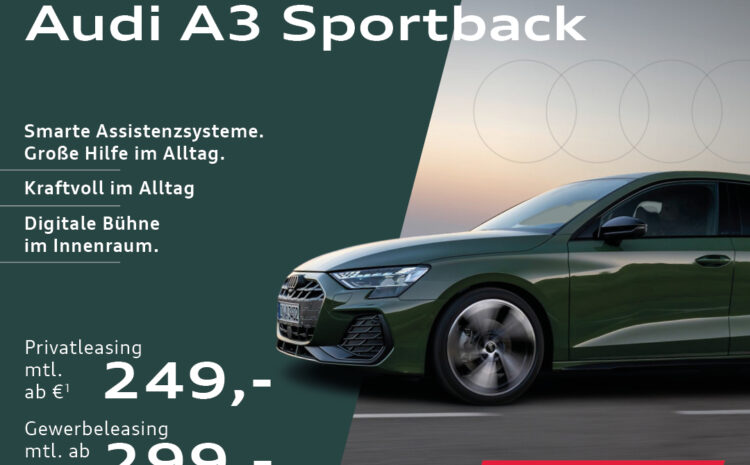  Audi A3 Sportback Sonderleasing