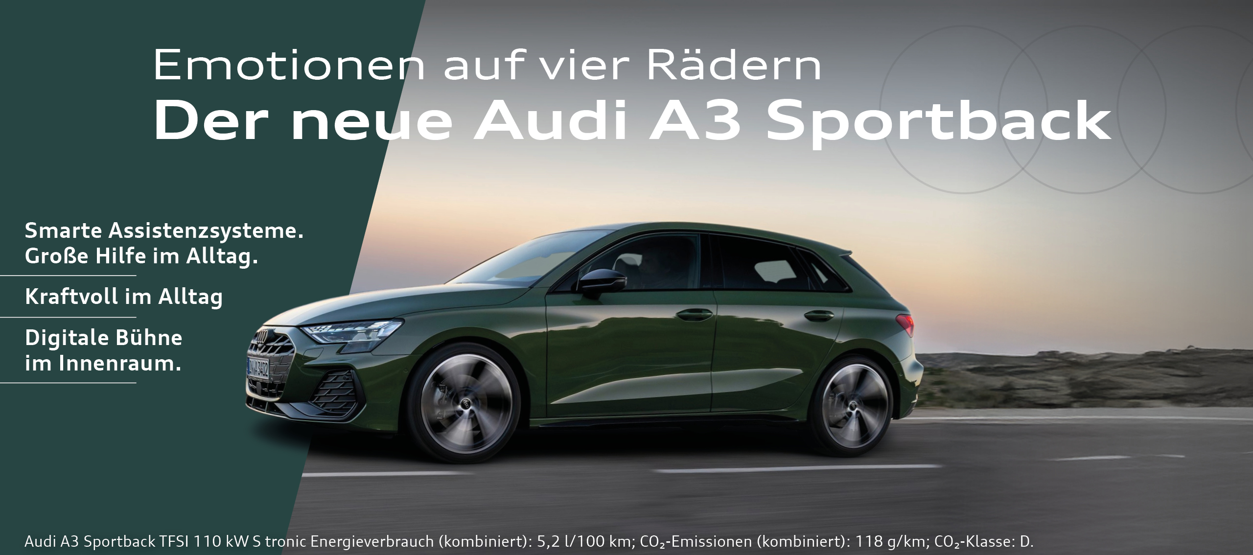 Audi A3 Sportback Sonderleasing Audi A3 Sportback Sonderleasing