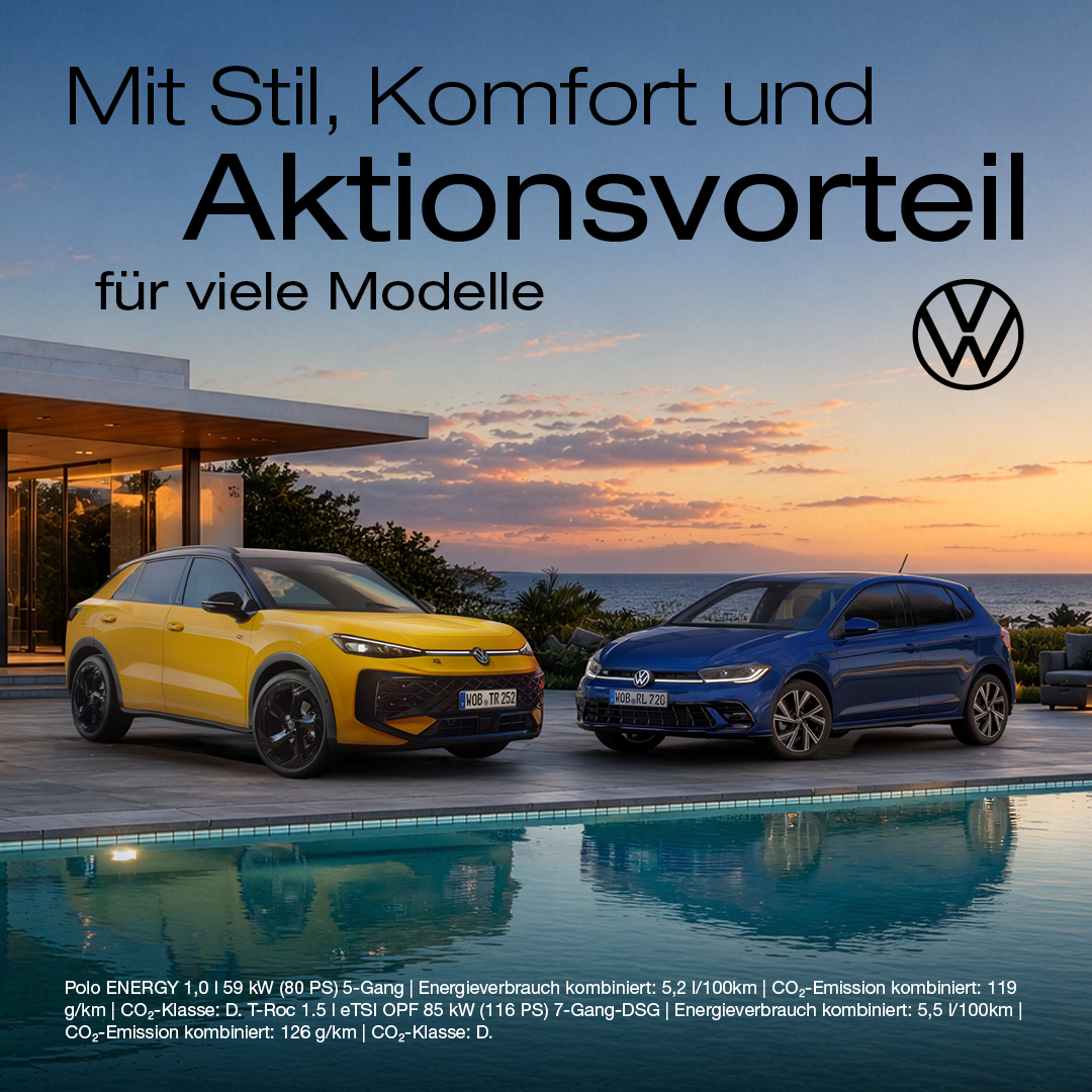 VW Sonderleasing Aktion